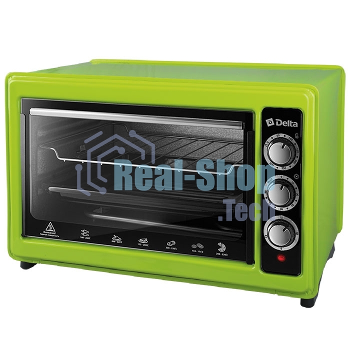 Мини-печь Delta D-0123 зеленый