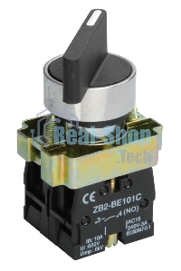 Переключатель LAY5-BJ33 на 3 полож. черный I-O-II дл. ручка ИЭК BSW70-BJ-3-K02