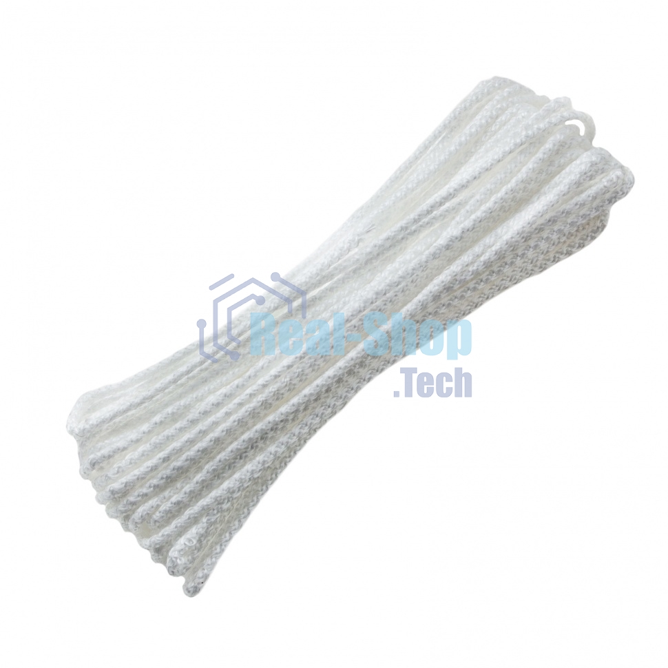 Шнур бельевой полипропиленовый с сердечником, 5 мм, L 15 м, белый, HomePalisad