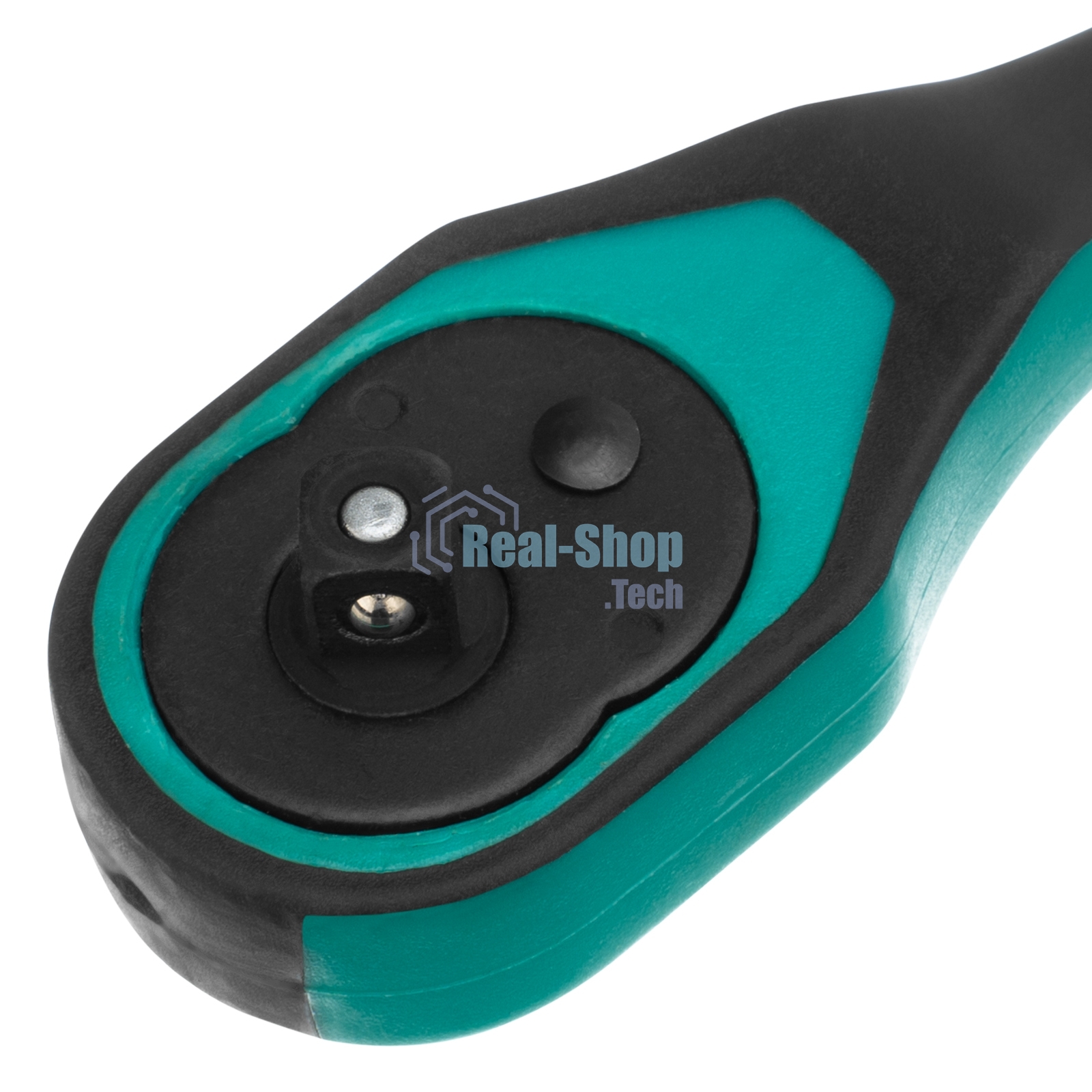 Ключ-трещотка Stels 1/4, 72 зуба, с быстрым сбросом, CrV, 2-х ком. рукоятка