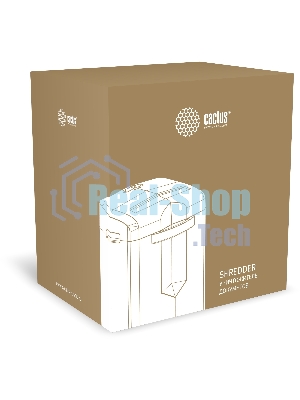 Шредер Cactus CS-SH-15-20-4X35 черный/серый (секр.P-4) перекрестный 15лист. 20лтр. скрепки скобы пл.карты CD