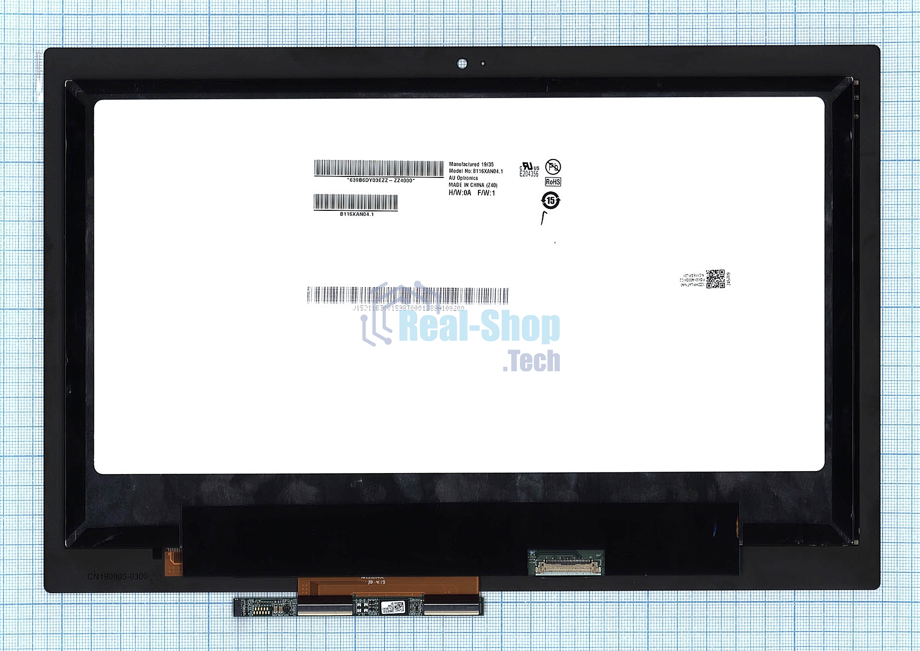 Модуль (матрица + тачскрин) для Acer Chromebook C738T черный