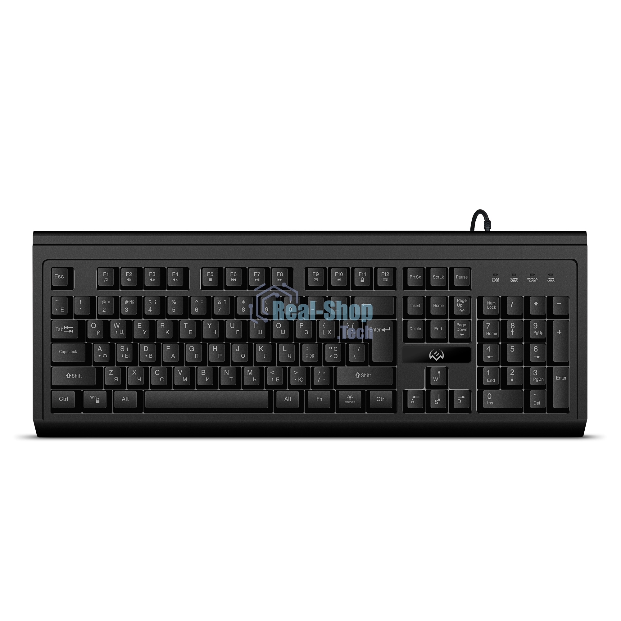 Клавиатура SVEN KB-G8400 проводная, USB Type-A, чёрный