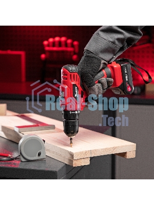 Дрель-шуруповерт MTX MCDL-12-02, 12 В, 2 Ач, 20 Нм, щеточный