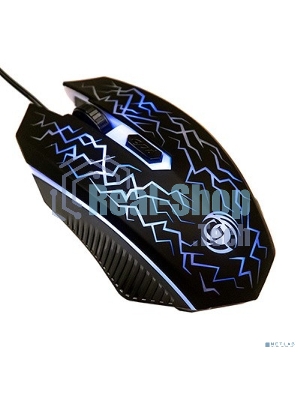 Мышь проводная Dialog Gan-Kata MGK-08U черный, 1600 dpi, USB, кнопки - 4