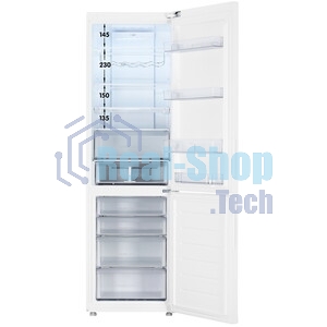 Холодильник Haier C4F640CWU1 белый двухкамерный 285/115л морозилка снизу, No Frost