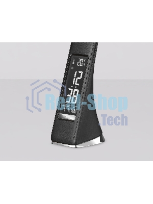 Светодиодная настольная лампа с дисплеем Ambrella light DE509 BK черный LED 3000-6400K 6W+LCD 2W