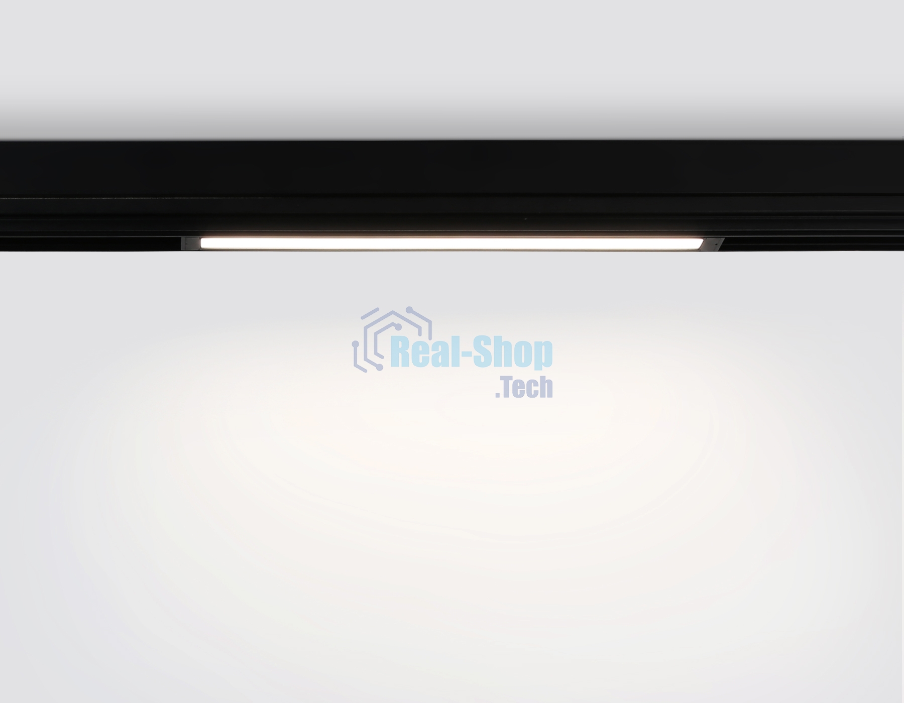 Светильник светодиодный трековый для шинопровода Magnetic Ambrella light GL1660 BK черный IP20 15W 4200K 220V 120° 342*25*42 (Без ПДУ)