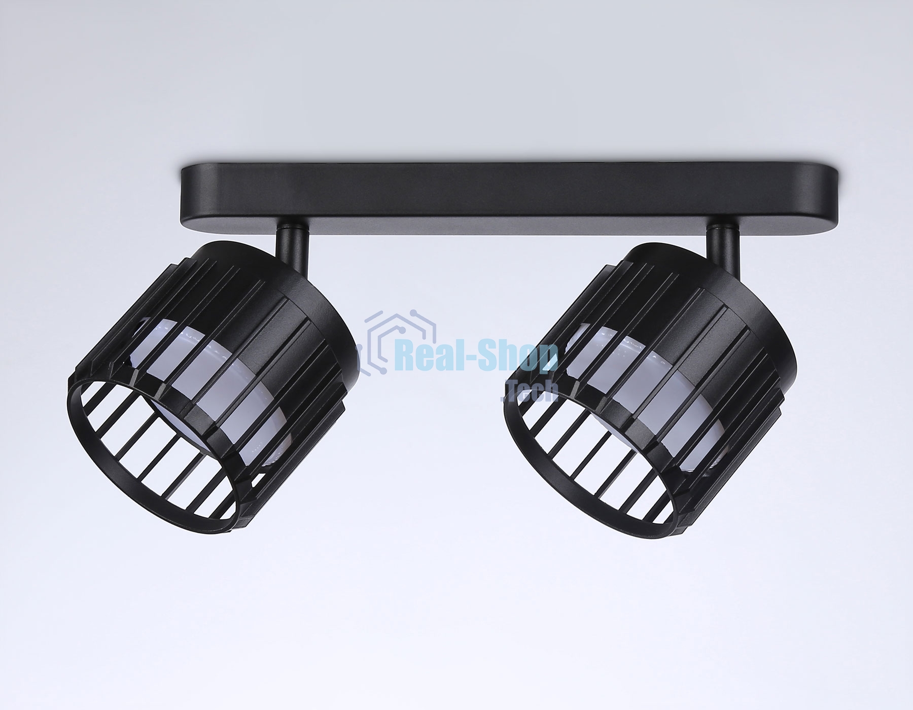 Светильник Ambrella light TN71163/2 BK черный GX53/2 260*100*125
