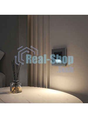 Рамка на 1 пост Slab (серебро софт) W0012965