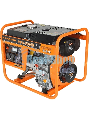 Генератор Carver PPG-5000D, 3.6 кВт