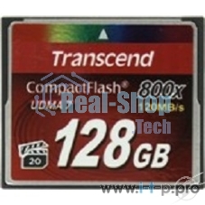 Флеш карта CF 128Gb, Transcend Ultra Speed 800X