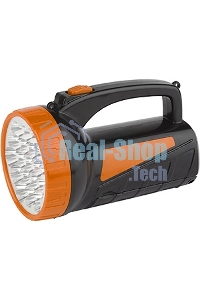 Фонарь ТРОФИ TSP19 19+18xLEDаккумуляторный 4V2Ah ЗУ 220V