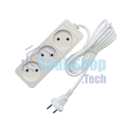 Удлинитель быт. ТМ Союз 2200 Вт 3 гн. ПВС 3 м 481S-1303