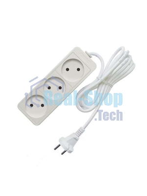 Удлинитель быт. ТМ Союз 2200 Вт 3 гн. ПВС 3 м 481S-1303