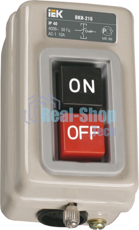 Выключатель ВКИ-230 16А 230/400В IP40 ИЭК KVK30-16-3