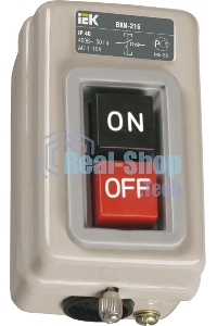 Выключатель ВКИ-230 16А 230/400В IP40 ИЭК KVK30-16-3