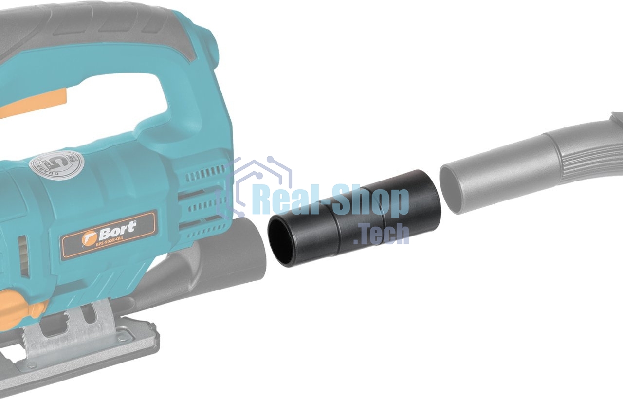 Строительный пылесос Bort BSS-1220 черный (93412598) 240/1200 Вт, уборка сухая/влажная, пылесборник мешок/контейнер, 20 л