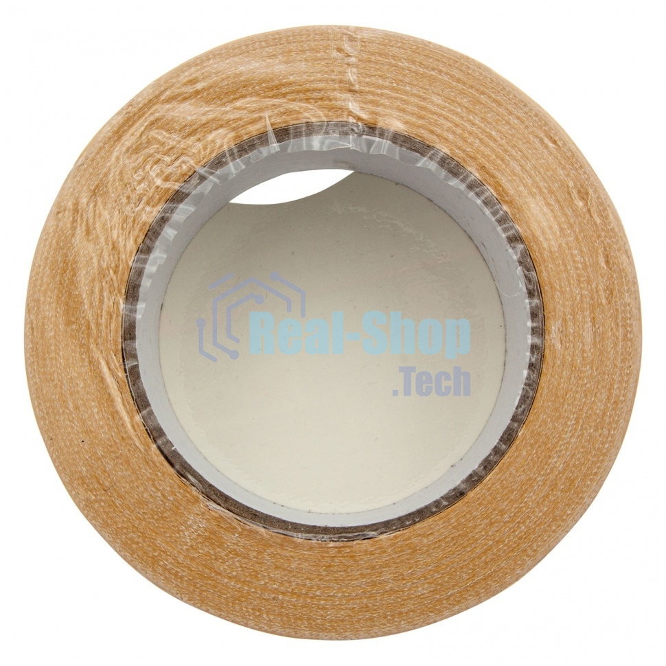 Лента клейкая двусторонняя Сибртех, 38мм х 25м, на тканевой основе