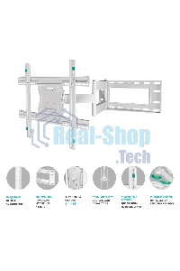 Кронштейн ONKRON M7LW 40-75