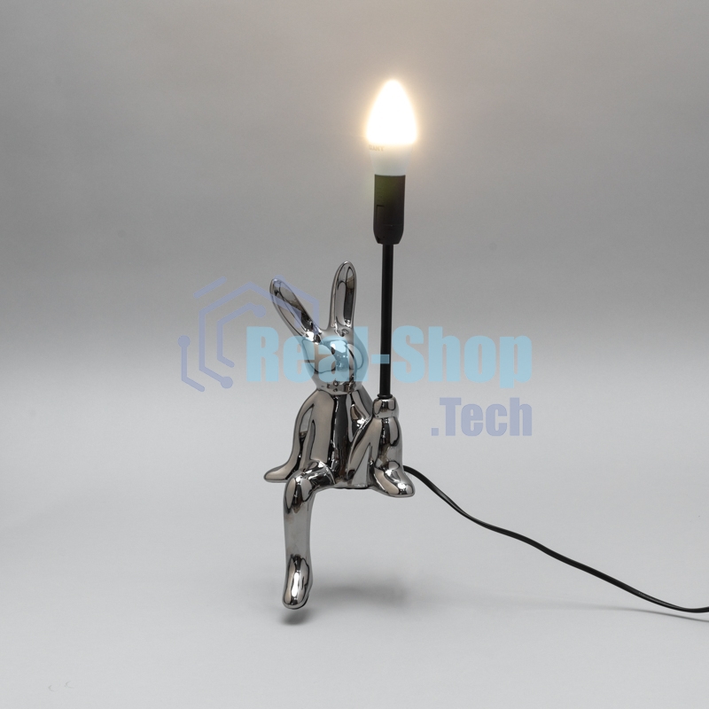 Светильник декоративный Rexant МОБИ Заяц хром