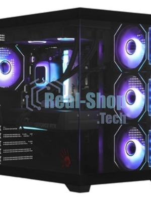 Компьютер Bloody BD-PC RAB84V2 TWR Ryzen 7 7700 (3.8) 32Gb SSD 1Tb RTX 5070 12Gb Win 11H 64 2.5xGbitEth 650W черный (RUS) (2142128)