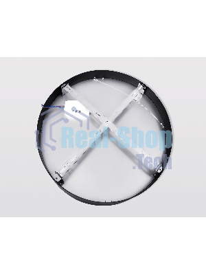Потолочный светодиодный светильник Ambrella light FV5542 BK черный LED 130W 4200K D800*58 (Без ПДУ)
