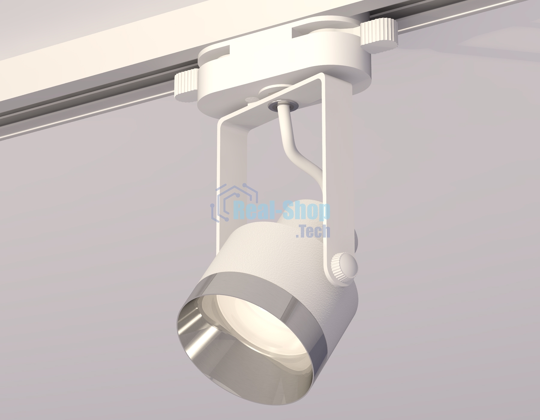 Светильник Ambrella light XT6601042 WH/PSL белый/серебро полированное MR16 GU10 (C6601, N6132)