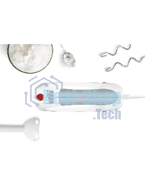 Миксер Bosch MFQ3540 белый, ручной, 450 Вт, 5 скоростей