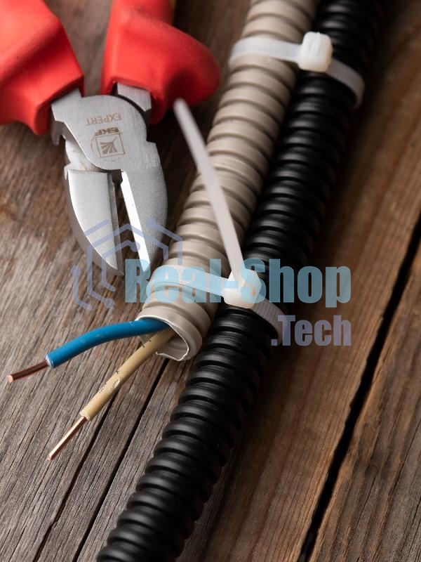Хомут EKF plc-fl-ctsw-2.5x150 P6.6 стандартный (б), 2.5x150 (100 шт) FlexLock PROxima