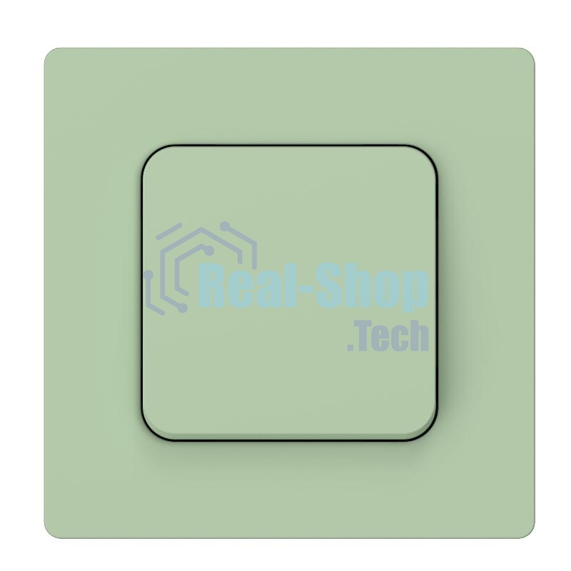 FLITE Выключатель 1-клавишный 10А ВС11-1-0-ФлФ фисташковый | FI-V10-0-10-1-K93 | IEK