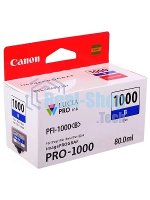 Картридж струйный CANON PFI-1000 B синий