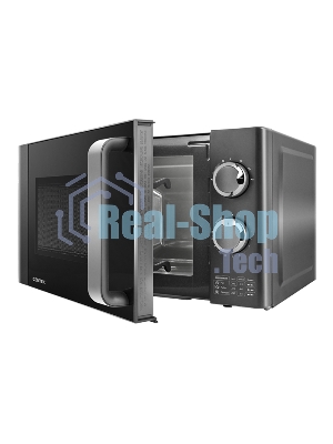 Микроволновая печь Centek CT-1583 темно-серый, 20 л, 700 Вт, переключатели - поворотный механизм
