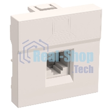 Розетка информационная РКИ-20-00-П RJ-45 UTP кат.5e (на 2 модуля) ПРАЙМЕР белая IEK