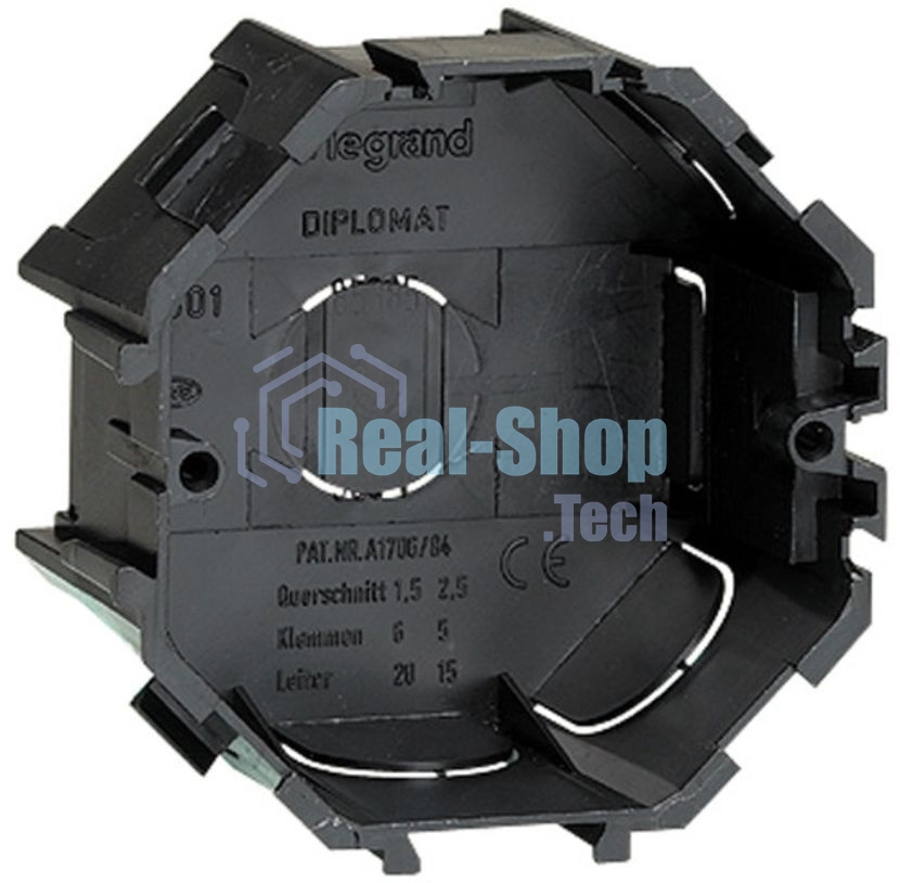 Коробка встраиваемая, глубина 40 мм