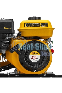 Мотоблок Denzel DPT-370S, 7 л.с., ремен.сцеп, фрез 3х4, ШОМ, передачи 3В/1Н