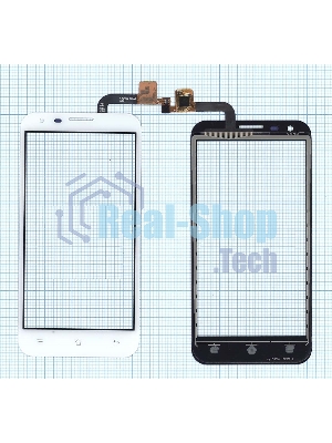 Сенсорное стекло (тачскрин) для Fly IQ454 EVO Tech 1, белое