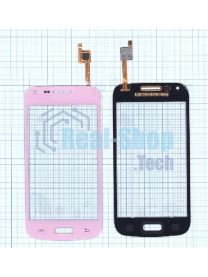 Сенсорное стекло (тачскрин) для Samsung Galaxy Core Plus SM-G350 розовое