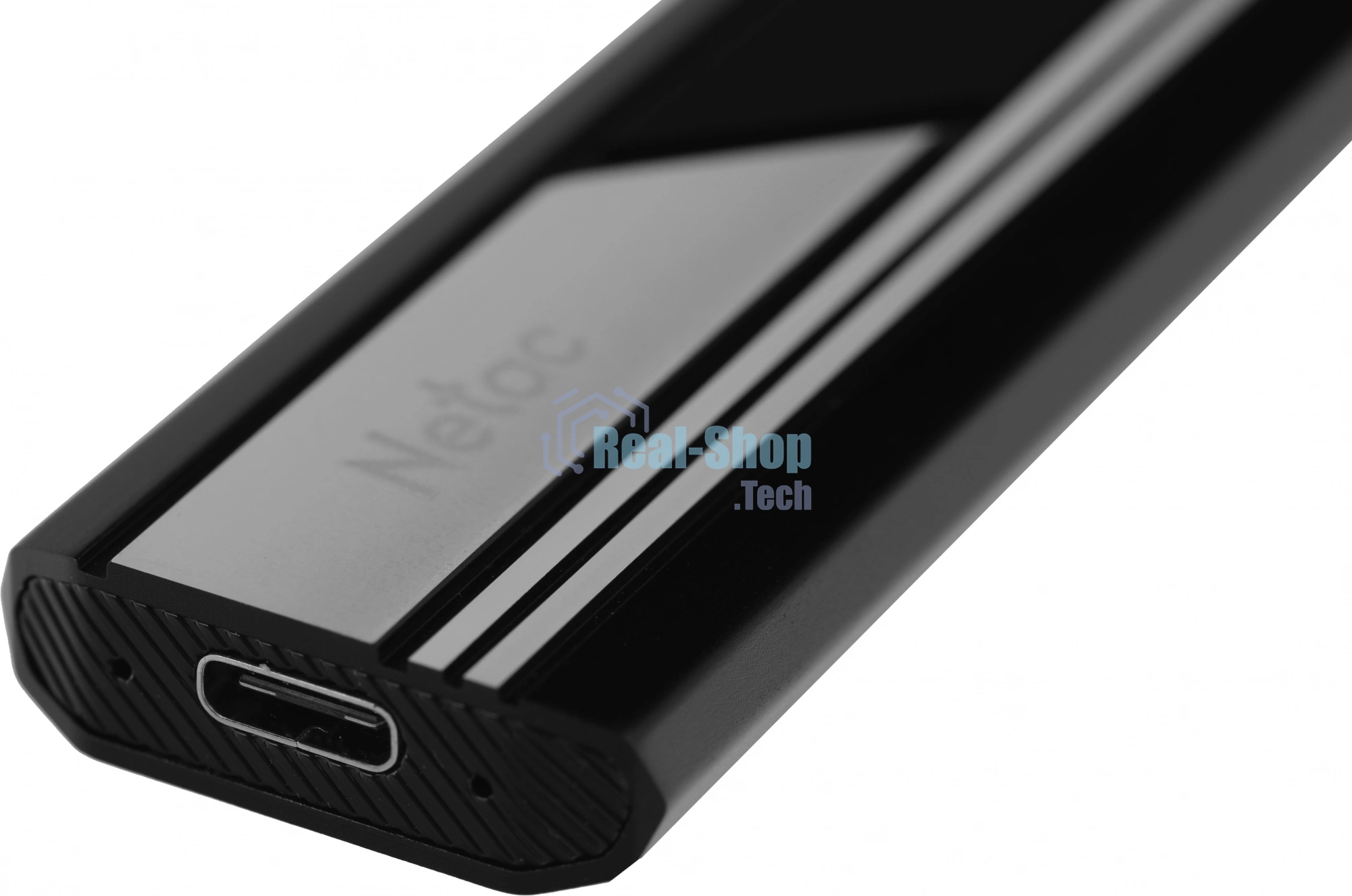 Внешний SSD Netac ZX10, 2TB, USB 3.2 Gen 2 Type-C, R/W 1050/1050, черный