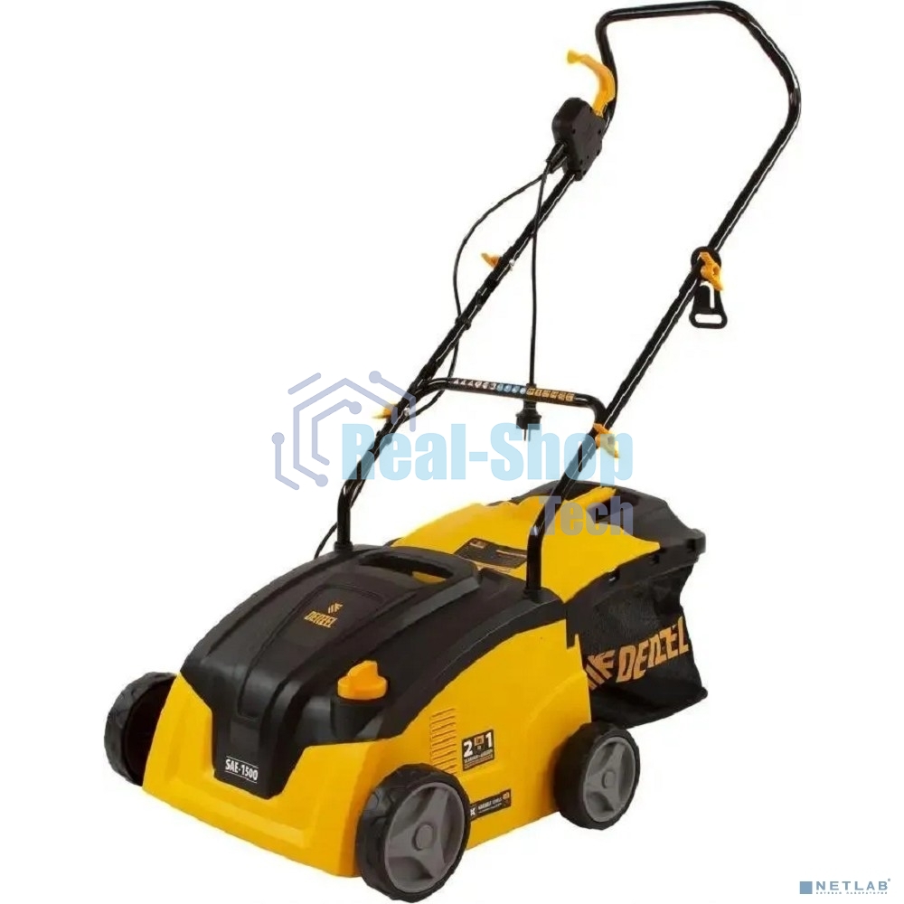 Скарификатор-аэратор электрический Denzel SAE-1500, 1500 Вт, -11/+5 см, 32 cм
