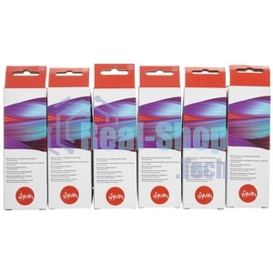 Контейнеры с чернилами Sakura SIC13T673BA (673-6 цветов) для Epson, черный,голубой, пурпурный, желтый, светло-голубой, светло-пурпурный), 70 мл*5