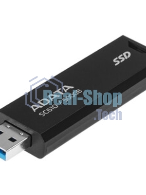 Внешний SSD ADATA SC610, 2TB, USB 3.2 Gen 2 Type-A, R/W 550/500, черный