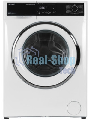 Стиральная машина Sharp ES814RW белый, загрузка фронтальная 8 кг, 1400 об/мин, класс: A+++
