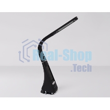 Светодиодная настольная лампа с дисплеем Ambrella light DE509 BK черный LED 3000-6400K 6W+LCD 2W