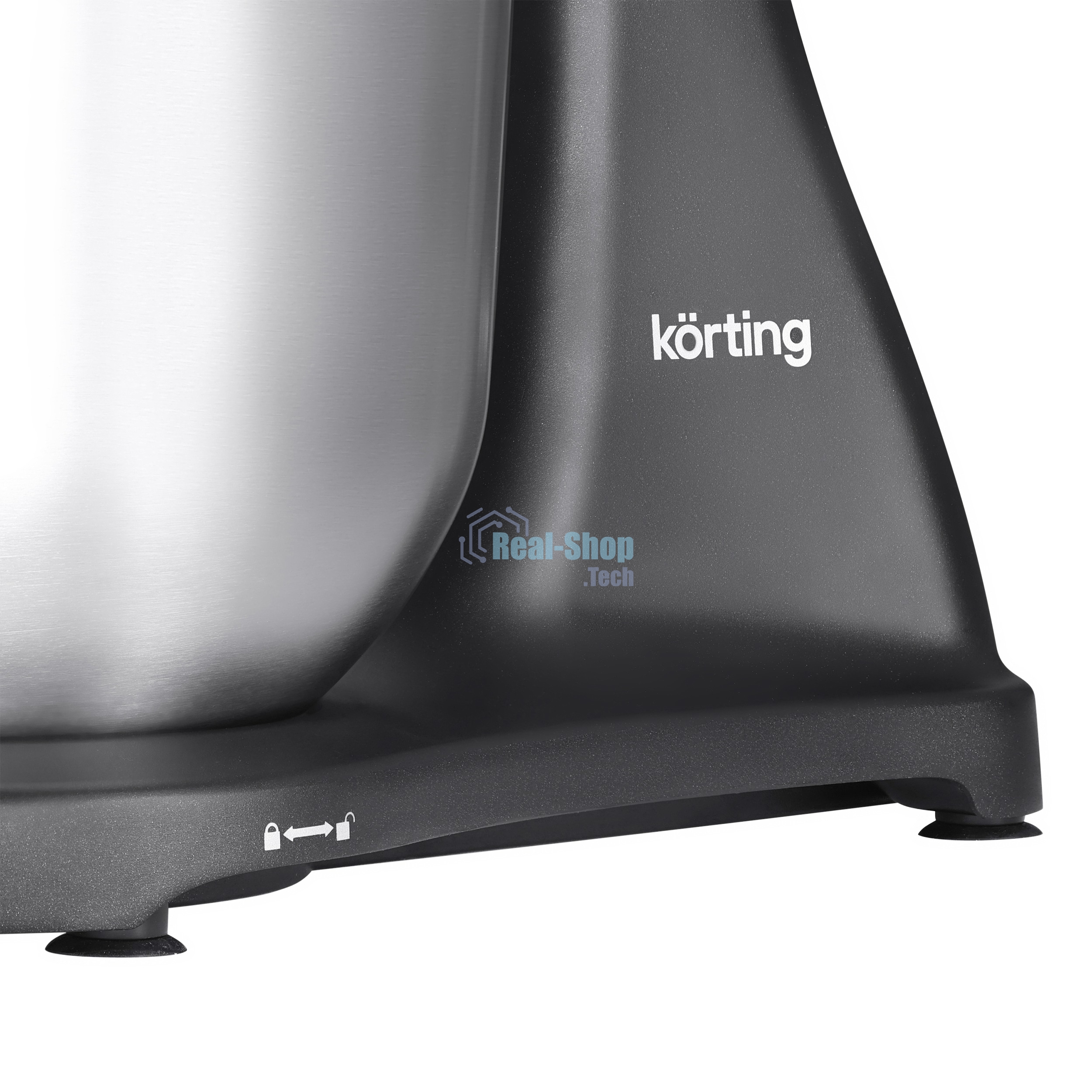 Кухонная машина Korting KKM 0107 MB N, мощность 1500 Вт, 5 насадок, объем чаши 6.5 л, сенсорный дисплей/механическое управление, планетарное вращение, 11 скоростей, турборежим, импульсный режим, таймер, насадка для смешивания/крюк для теста/веничк/мясорубка, черный