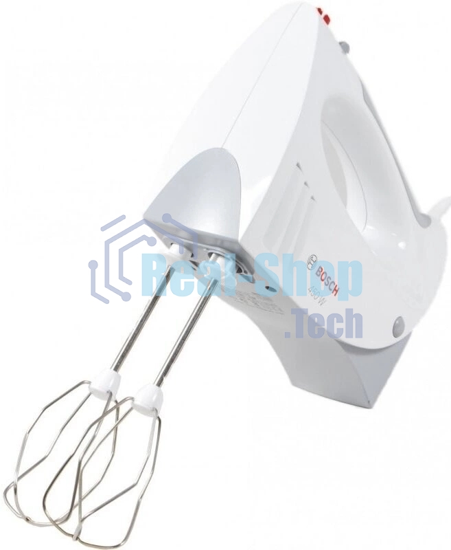 Миксер Bosch MFQ3540 белый, ручной, 450 Вт, 5 скоростей