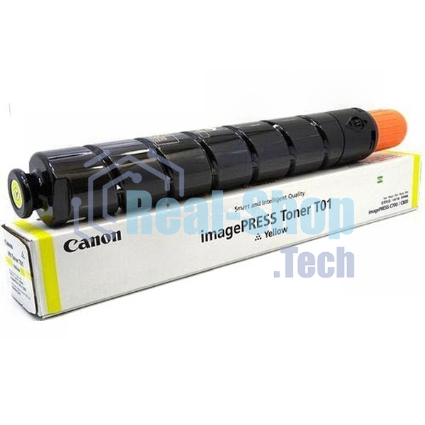 Тонер лазерный Canon TONER T01 желтый (59 500 стр.) для Canon imagePRESS C710, C810, C910