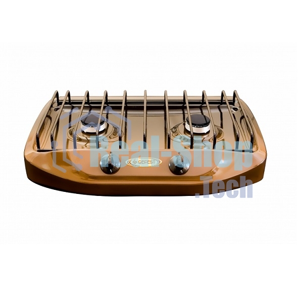 Плита настольная газовая Gefest 700-02 коричневый (настольная)