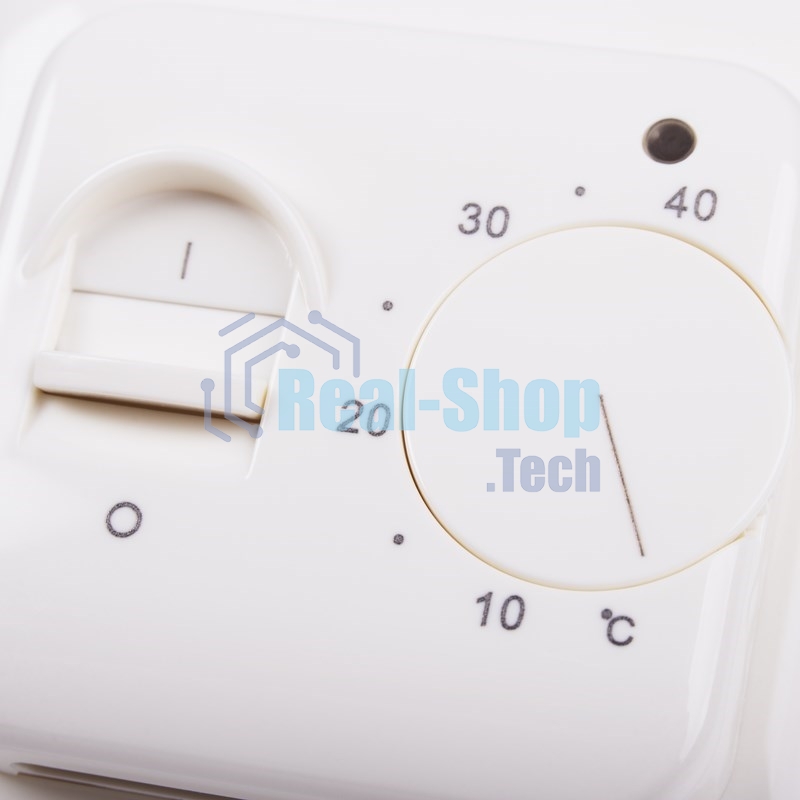 Терморегулятор механический Rexant с датчиком температуры пола (R70XT) (3500 Вт) бежевый