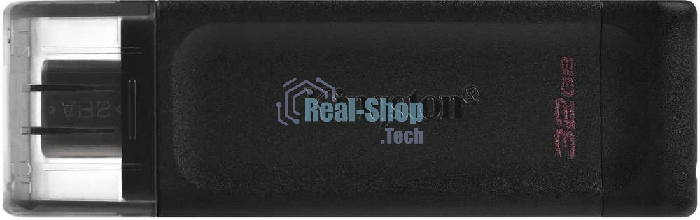 Флешка USB Kingston DataTraveler DT70 (DT70/64Gb), 64Gb, USB-C 3.2 Gen 1,  R/W 70/45, черный